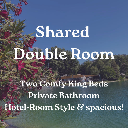 2 Person Shared Private Room (Price Is Per Person) (2024 Early Bird Pricing)