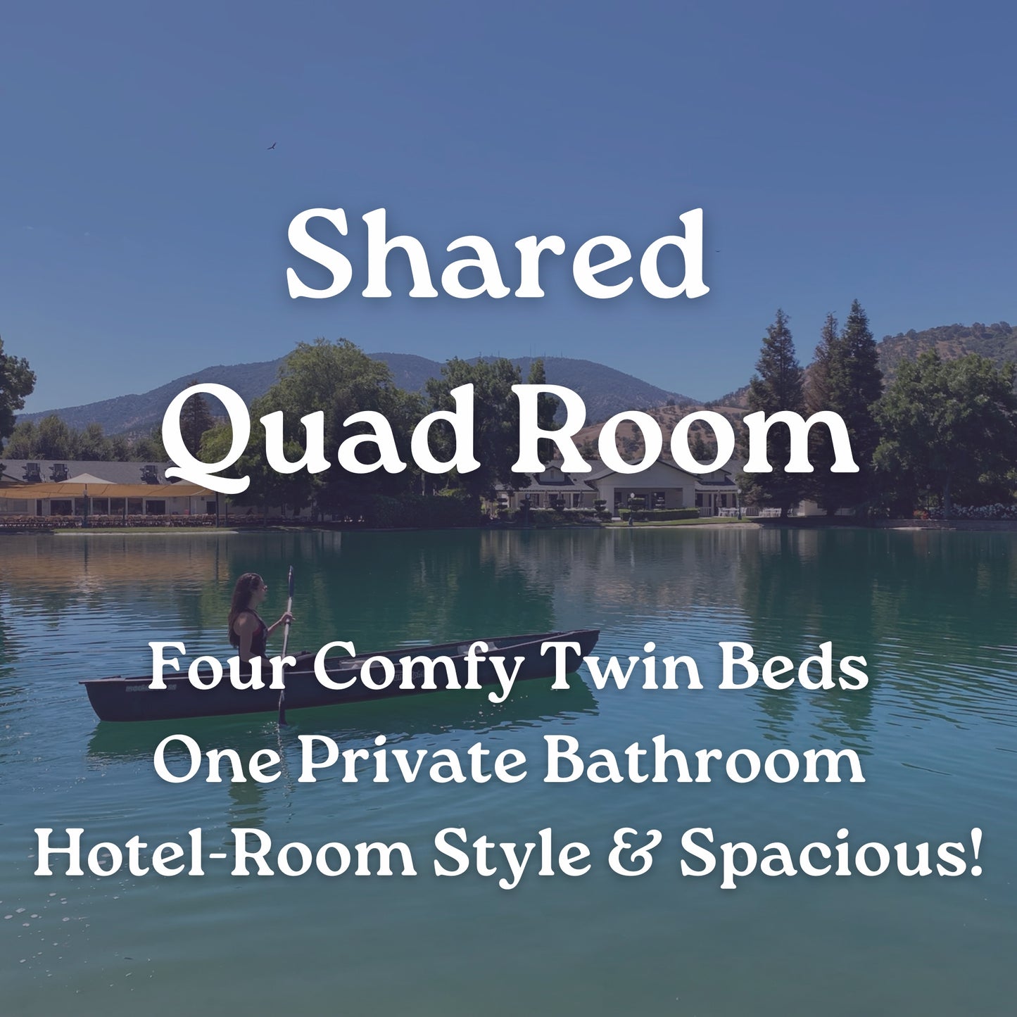 4 Person Shared Pvt Room (Price Is Per Person) 2023 Pricing Special until 12/31